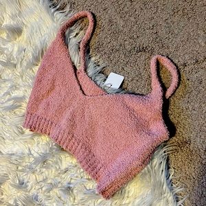 Sweater Crop Top